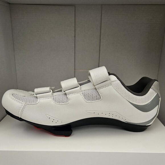Tommaso Cycling Spin Shoes Women's White 10 Pista 100 + Delta Road Indoor - Picture 2 of 6